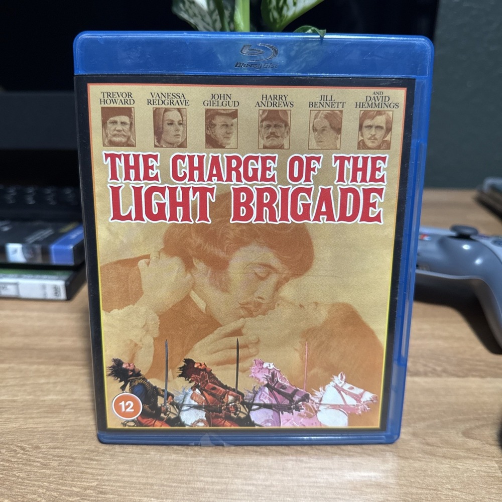 CHARGE OF THE LIGHT BRIGADE BLU-RAY TONY RICHARDSON Movie Film UK R2